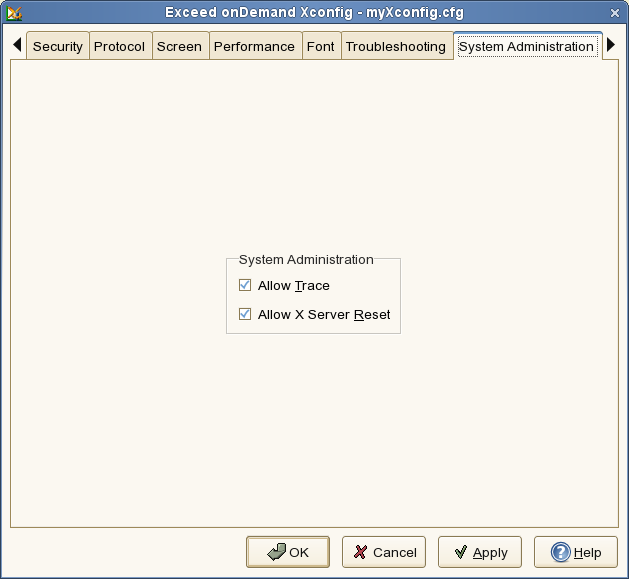 Xconfig - System Administration Xconfig - System Administration4