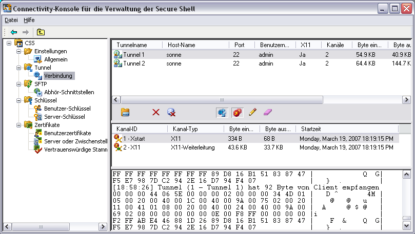 Monitoring mit CSS Management Console